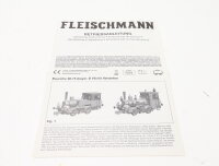 E1641 Fleischmann H0 Betriebsanleitung für Dampflok...