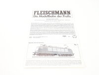 E1641 Fleischmann H0 Betriebsanleitung für...