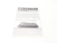 E1641 Fleischmann H0 Betriebsanleitung für...