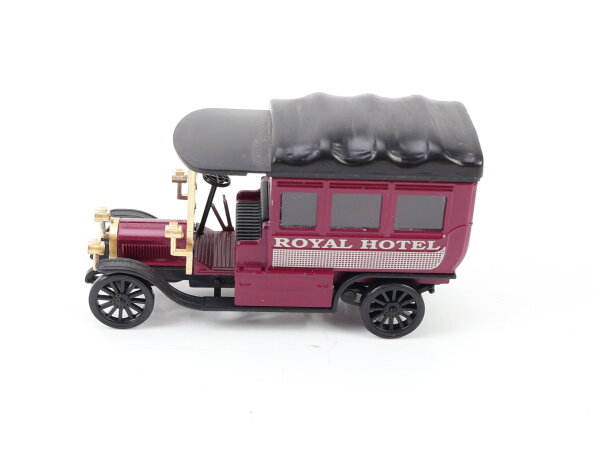 Märklin H0 1885Modellauto aus Set LKW Transporter Fenstern " Royal Hotel" 1:87