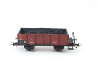 Märklin H0 offener Güterwagen Sandwagen 2351 mit Ladung Hamburg DB braun / NEM