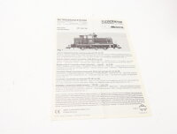 E1641 Fleischmann H0 Betriebsanleitung f Diesellok BR...