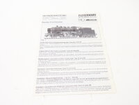 E1641 Fleischmann H0 Betriebsanleitung für Dampflok...