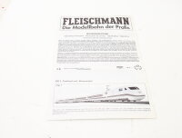 E1641 Fleischmann H0 Betriebsanleitung für ICE 2...
