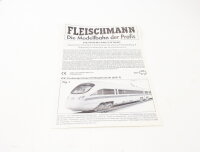 E1641 Fleischmann H0 Betriebsanleitung für ICE...