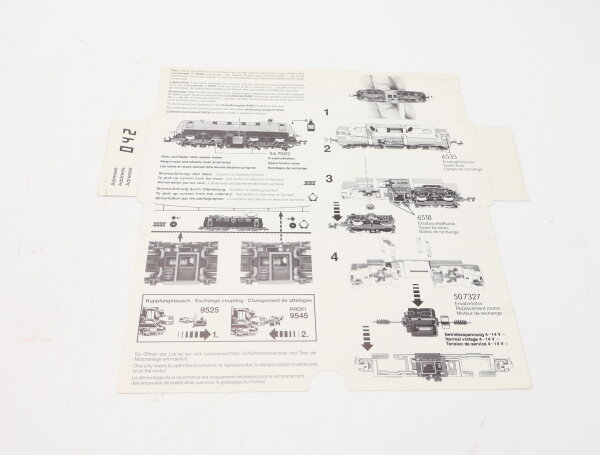 E1641 Fleischmann N Betriebsanleitung für FMZ Elektrolok 67326