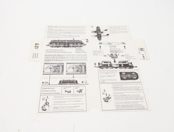 E1641 Fleischmann N Betriebsanleitung für FMZ Elektrolok 67335