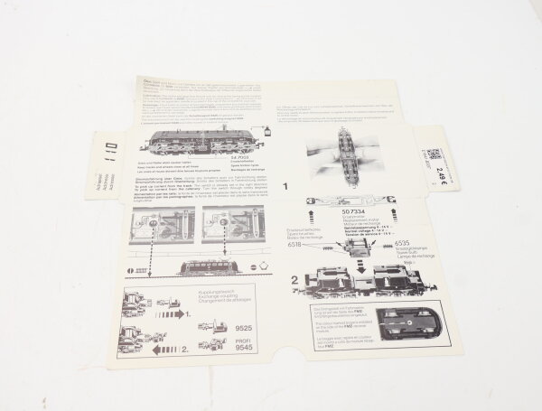 E1641 Fleischmann N Betriebsanleitung für FMZ Elektrolok 67336