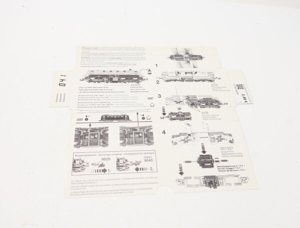 E1641 Fleischmann N Betriebsanleitung für FMZ Elektrolok 67327