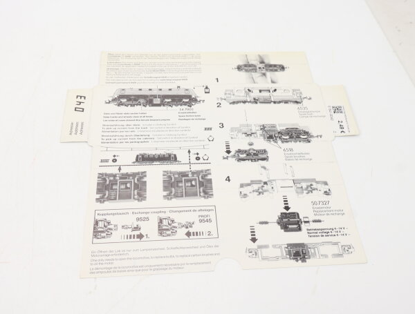 E1641 Fleischmann N Betriebsanleitung für FMZ Elektrolok 67329