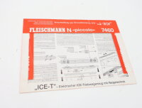 E1641 Fleischmann N Betriebsanleitung für ICE...