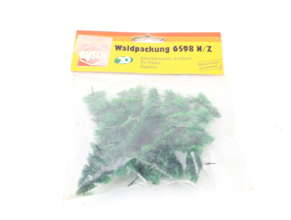Busch 6598 N Z Bepflanzung  20 Stecktannen sortiert OVP