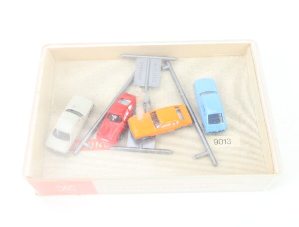 Wiking N 9013 Modellauto-Set 4-tlg. PKW VW 411 Porsche 911 Audi 100 Ford Capri