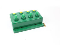 Trix 66596 Steuerungszubehör Stellpult 4-fach Schalter Drucktastenschalter grün