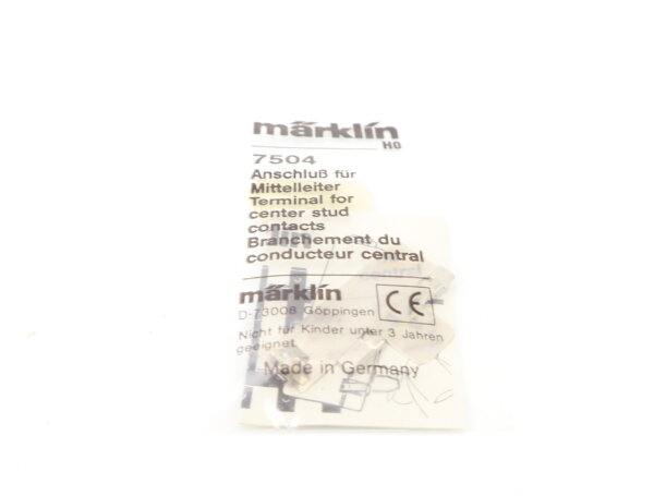 Märklin H0 7504 Gleiszubehör Mittelleiter-Anschluss für K-Gleis