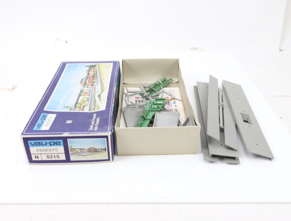 Vau-pe N 5215 Bausatz Gebäude 2 Bahnsteige