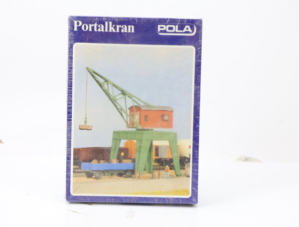 Pola N 249 Gebäude Bausatz Portalkran OVP