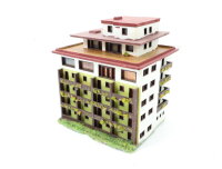 Märklin Z 8963 Gebäude Mehrfamilienhaus gebaut