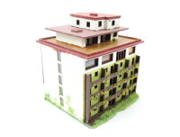 Märklin Z 8963 Gebäude Mehrfamilienhaus gebaut