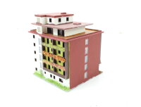 Märklin Z 8963 Gebäude Mehrfamilienhaus gebaut
