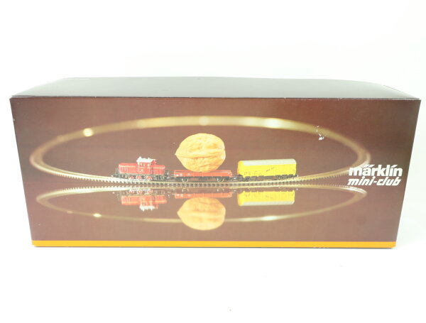 Märklin Spur Z 8170S Startset 16-tlg. Güterzug mit Gleisoval u. Fahrregler / OVP