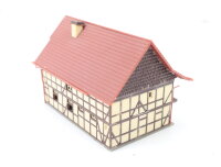 Faller N 2360 Gebäude aus Set Dreiseithof Wohnhaus Fachwerkhaus gebaut