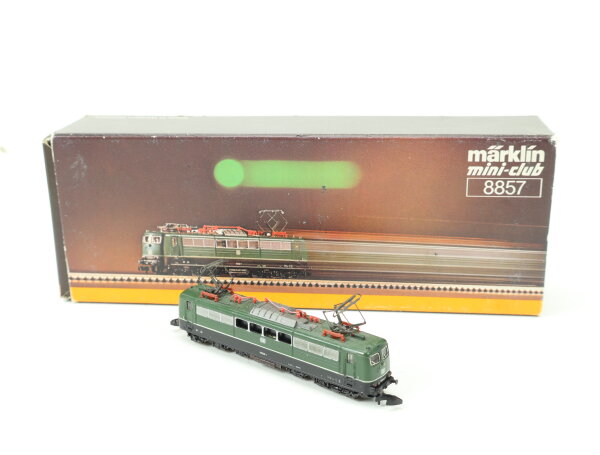 Märklin mini-club Spur Z 8857 Elektrolok E-Lok grün BR 151 022-1 DB / defekt