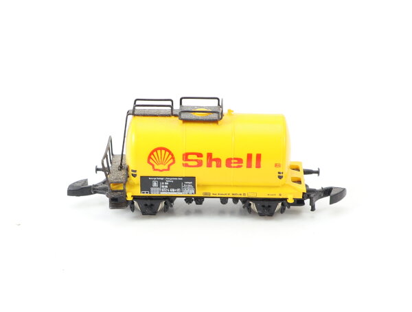 Märklin Spur Z 8611 Güterwagen Kesselwagen Shell 072 4 418-9 gelb DB