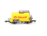 Märklin Spur Z 8611 Güterwagen Kesselwagen Shell 072 4 418-9 gelb DB