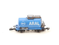 Märklin Spur Z 8613 Güterwagen Kesselwagen "ARAL" 072 4 418-7 blau DB