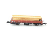 Märklin Spur Z 8610 Güterwagen Niederbordwagen...