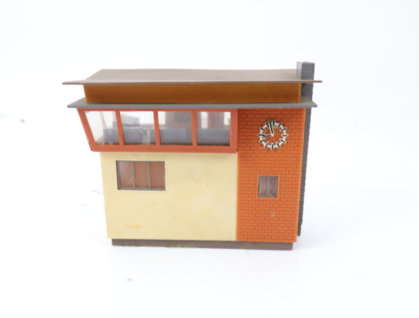 Faller H0 B-122 Gebäude modernes Stellwerk mit Balkon