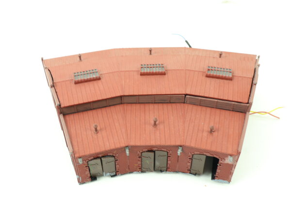Märklin mini-club Z 8983 Gebäude Ringlokschuppen teilelektrisch 3-ständig /Licht
