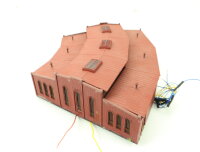 Märklin mini-club Z 8983 Gebäude Ringlokschuppen teilelektrisch 3-ständig /Licht