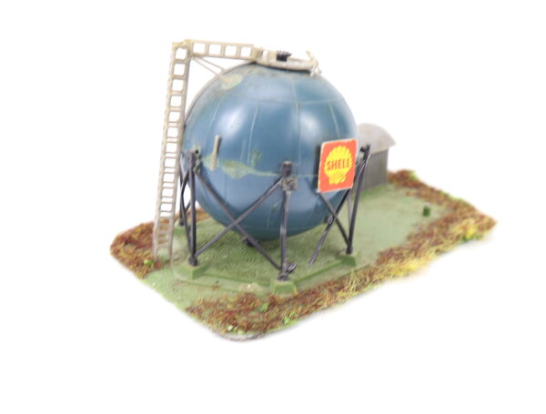 Faller N 2130 Gebäude Tanklager Gasbehälter Shell