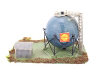 Faller N 2130 Gebäude Tanklager Gasbehälter Shell