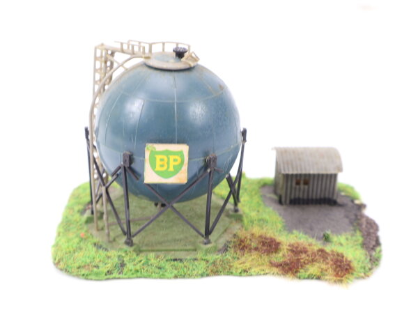 Faller N 2130 Gebäude Tanklager Gasbehälter Shell