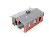 Auhagen N 14470 Gebäuden Lokschuppen zweiständig mit kleinem Anbau / gebaut