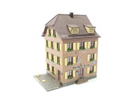 Faller H0 130415 Gebäude Gasthaus Krone mit Biergarten / gebaut