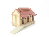 Vollmer H0 20303 Gebäude Lagerhalle Güterbahnhof Güterschuppen / gebaut