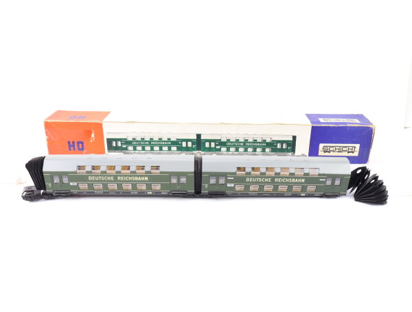 Schicht H0 426/886 Personenwagen Doppelstockzug-Mittelteil Set 2-tlg 151-205 DR