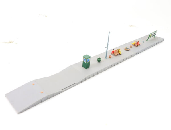 Vollmer H0 43559 Gebäude 2x überdachter Bahnsteig Baden-Baden