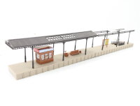 Kibri H0 Gebäude Bahnsteig ohne Überdachung mit...