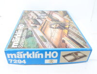 Märklin H0 7294 + 7295 Ferngesteuerte Schiebebühne mit Oberleitung OVP