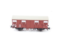 Roco H0 46836 gedeckter Güterwagen  159 712 braun / silber DB / NEM