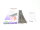Piko H0 55420 A-Gleis Weiche mit Bettung WL links OVP
