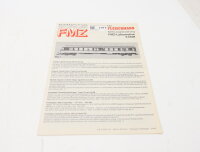 E1641 Fleischmann H0 Betriebsanleitung für FMZ...