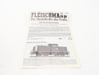 E1641 Fleischmann H0 Betriebsanleitung für Diesellok...