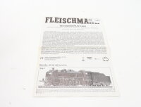 E1641 Fleischmann H0 Betriebsanleitung für Dampflok...