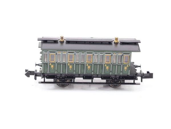Minitrix Spur N 51 3064 00 Personenwagen Abteilwagen 3.Klasse K.Bay.Sts.B.